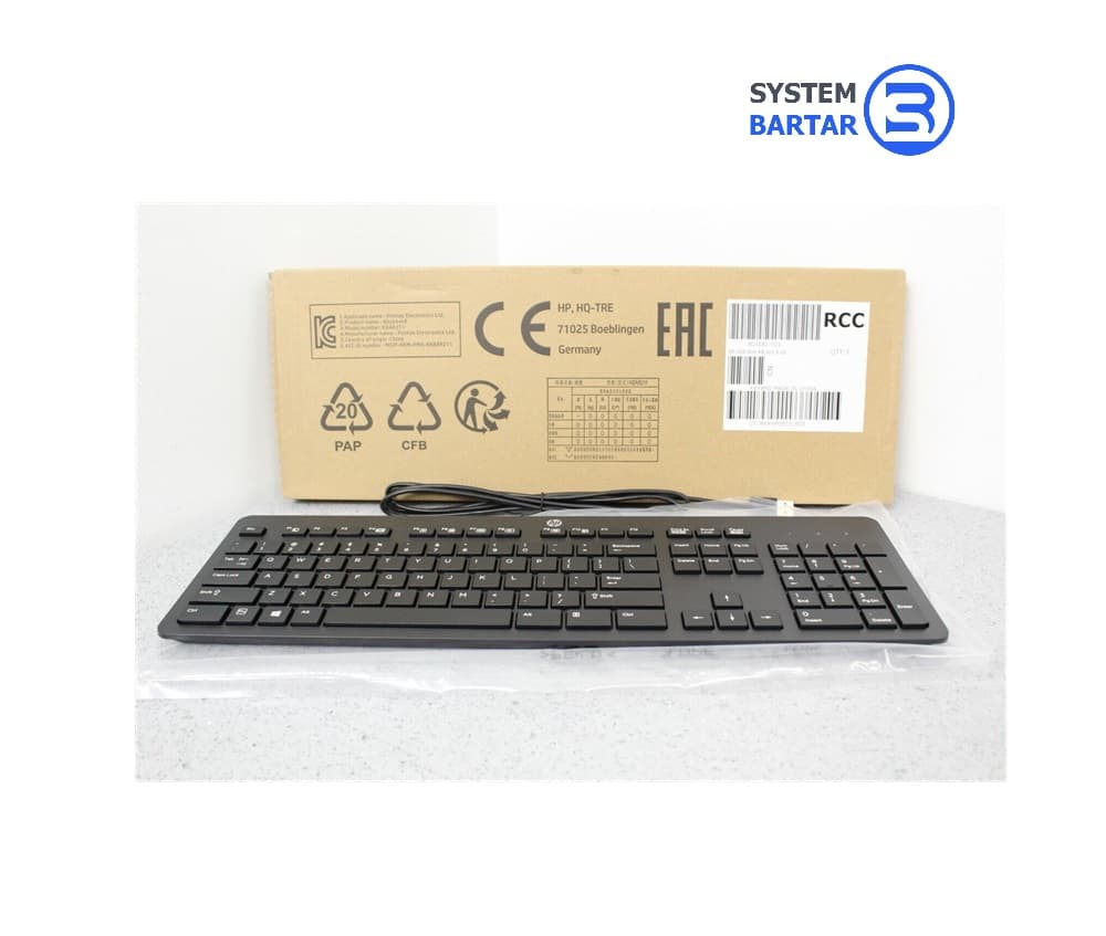 کیبورد باسیم اورجینال آکبند اچ پی HP 803181-001 — تصویر ۶