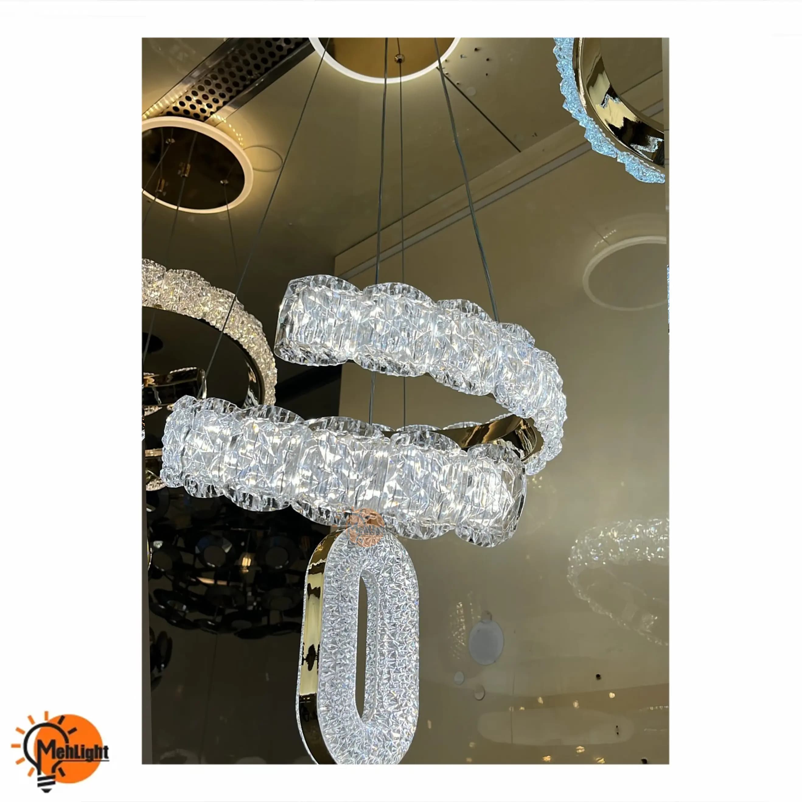 لوستر LED سه حالته کد 606 — تصویر ۸