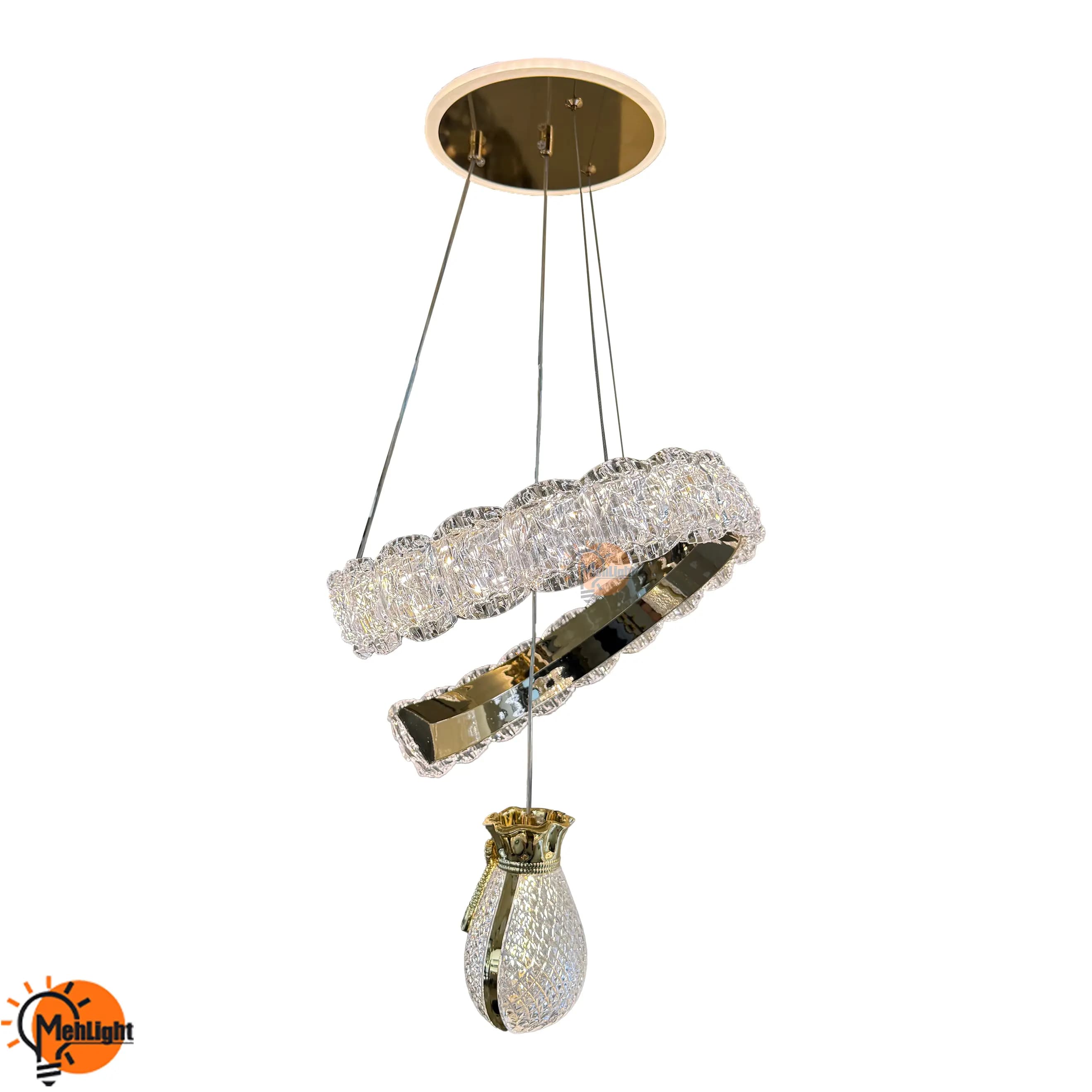 لوستر LED سه حالته کد 607 — تصویر ۵