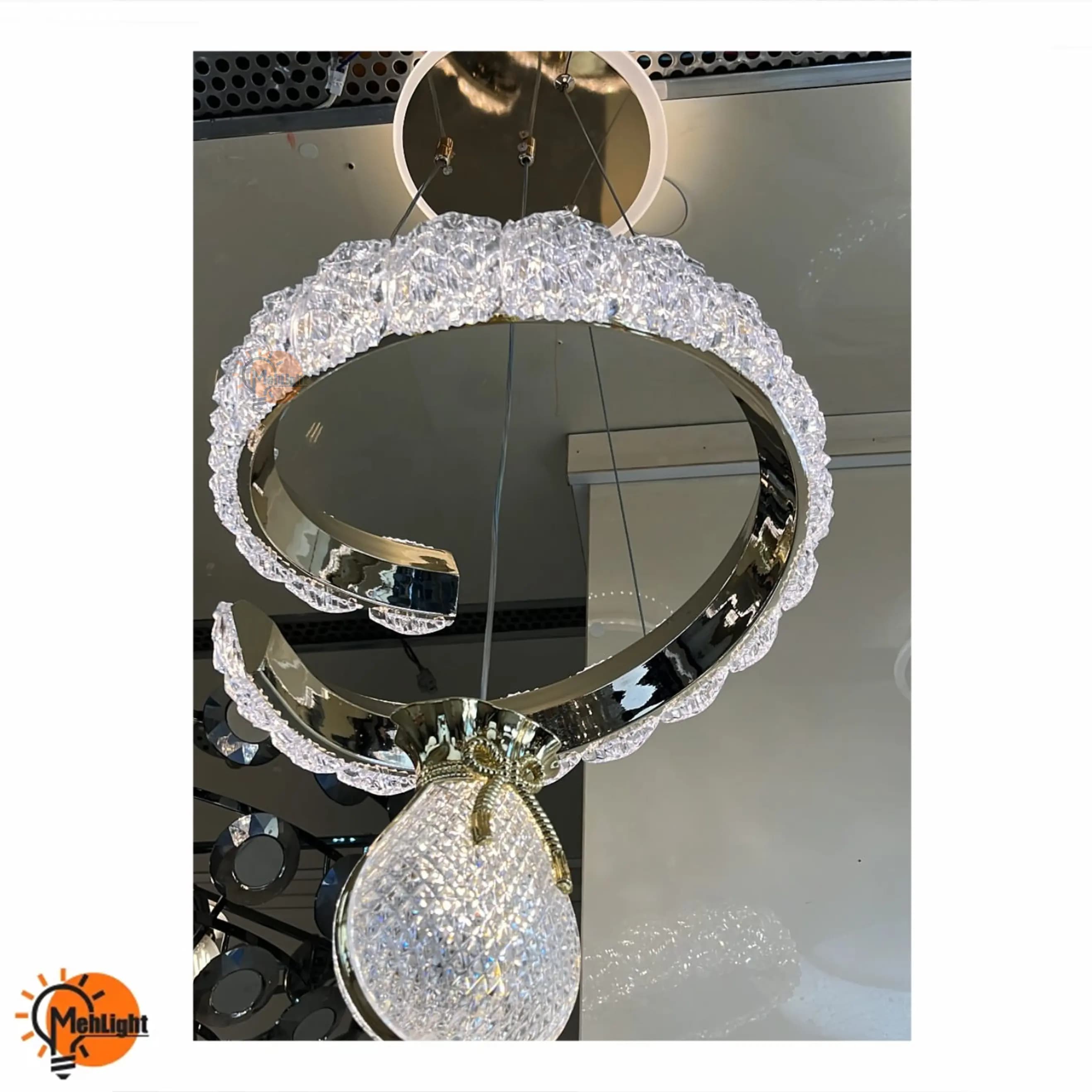 لوستر LED سه حالته کد 607 — تصویر ۶