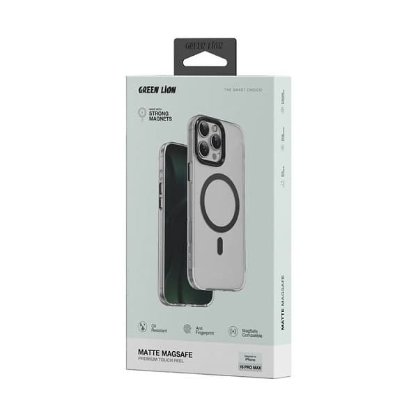 کاور شفاف گرین لاین Matte MagSafe مناسب برای گوشی iPhone 16 Pro Max — تصویر ۳