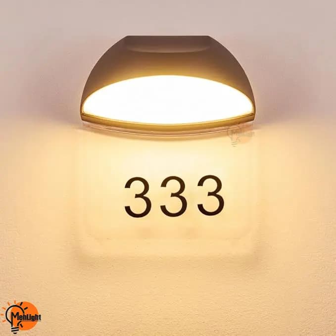 چراغ دیواری پلاک دار 6 وات شعاع SH-4105 — تصویر ۱۰