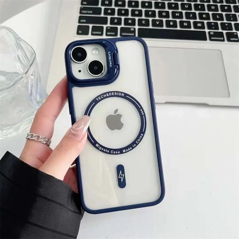 قاب شفاف گوشی موبایل HONOR X8B مگ سیو با قابلیت لنز استندی — تصویر ۱۱