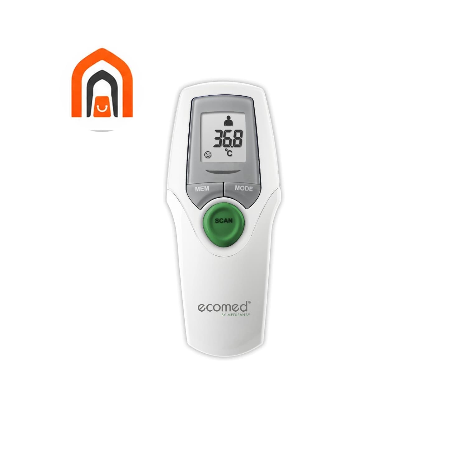 تب‌سنج دیجیتال مادون قرمز ایکومد مدل TM-65E دماسنج پیشانی و چندکاره