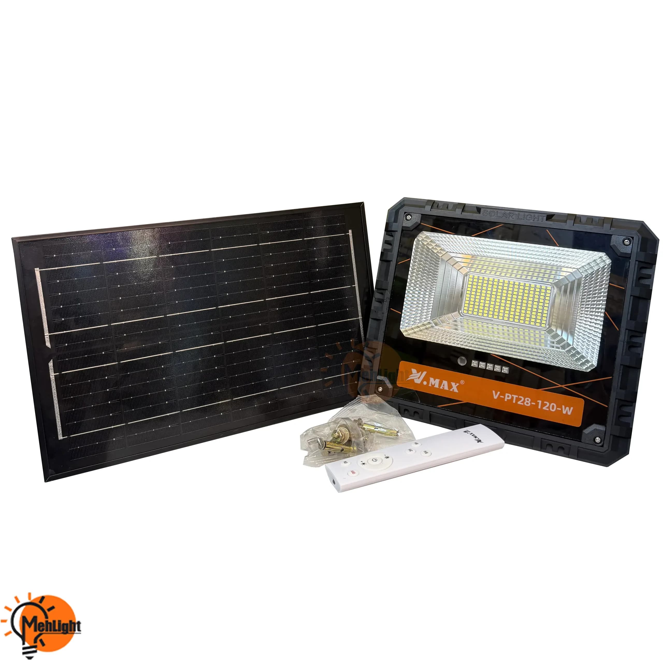 پروژکتور خورشیدی سولار 120 وات ویمکس مدل V-PT28-120-W — تصویر ۲