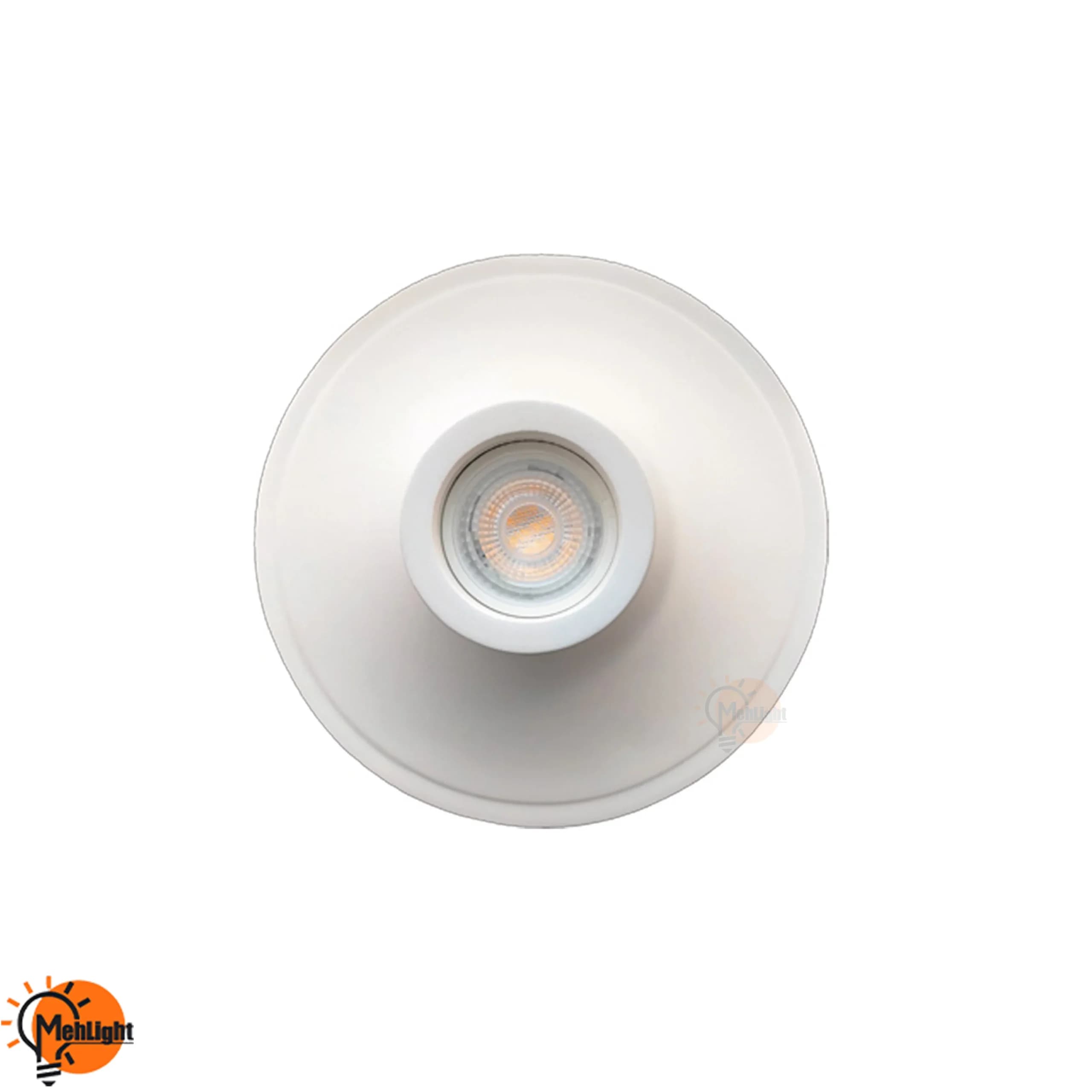 فریم چراغ گچی استوانه ای کد MR-710 آقای نور — تصویر ۴