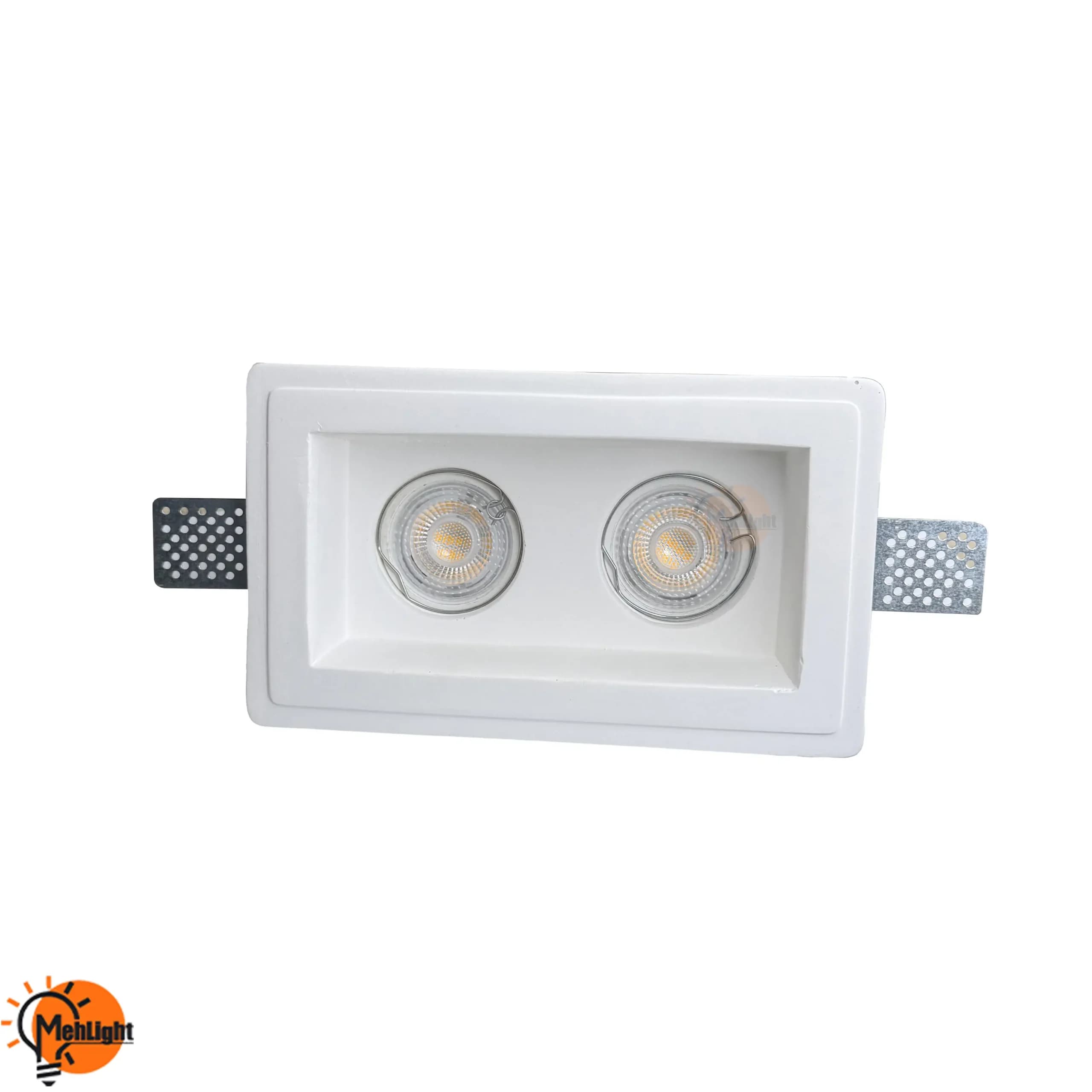 فریم گچی دو شعله کد MR-704 آقای نور — تصویر ۲