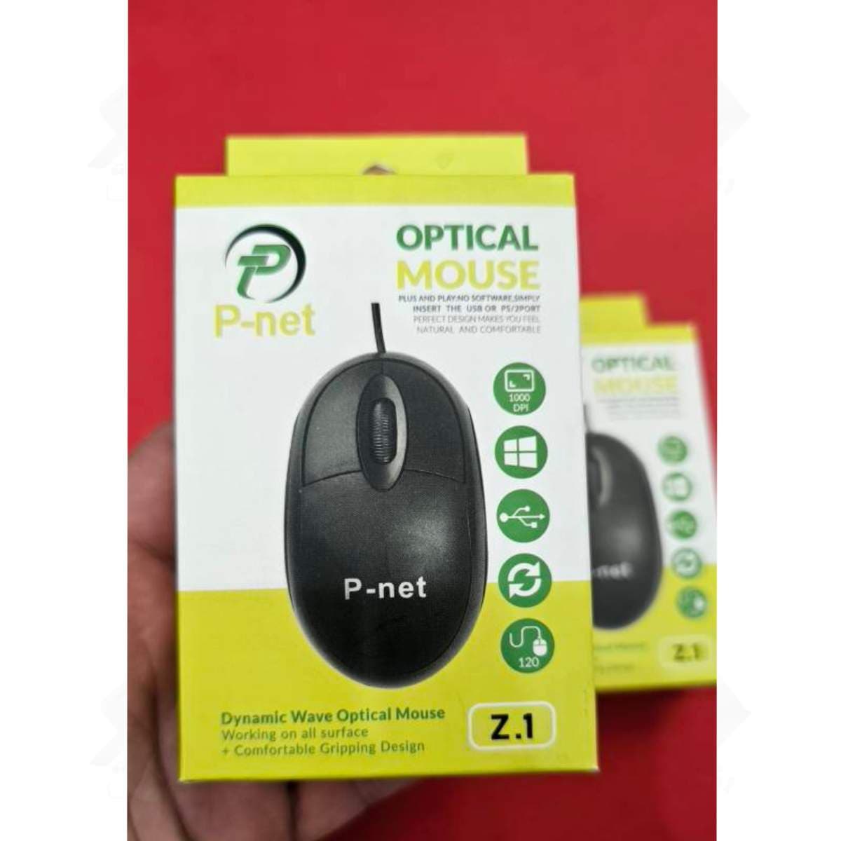 موس سیم دار پی نت مدل PNET Z-1 — تصویر ۲
