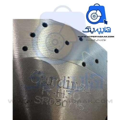 دیسک چرخ عقب اچ سی کراس سوراخدار کاردینال — تصویر ۳