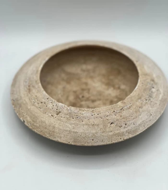 کاسه سنگی طرح فرفره قطر 20 سانت
