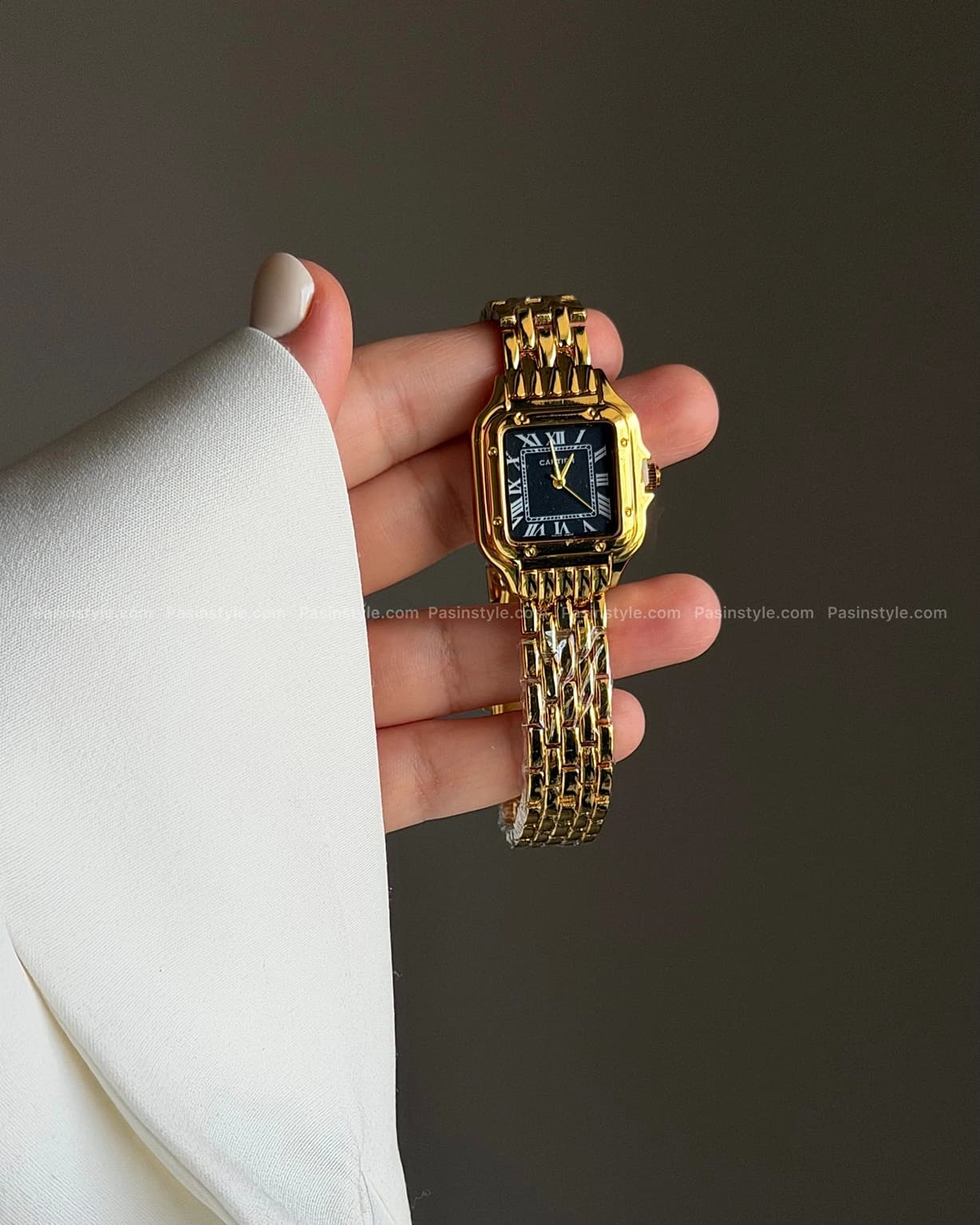ساعت کارتیه استیل کد۰۰۳۹۴ — تصویر ۴