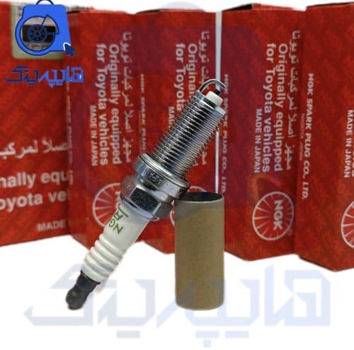شمع 206 تیپ 5 ngk اصلی ژاپنی پایه بلند نیکلیLFR6C-11 — تصویر ۵