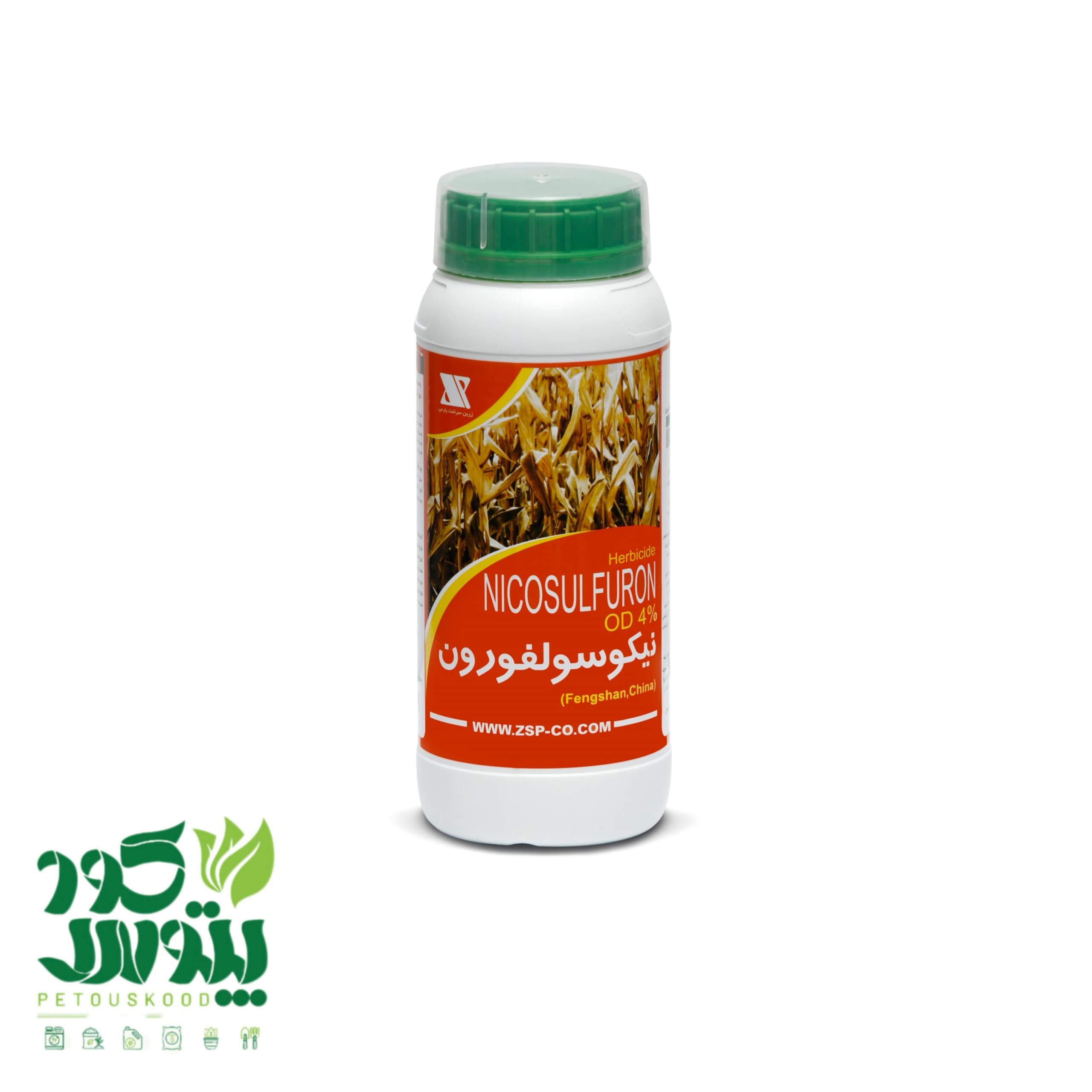سم علفکش نیکوسولفورون_کروز چینی واردات زرین سرشت پارس ۱ لیتری — تصویر ۲