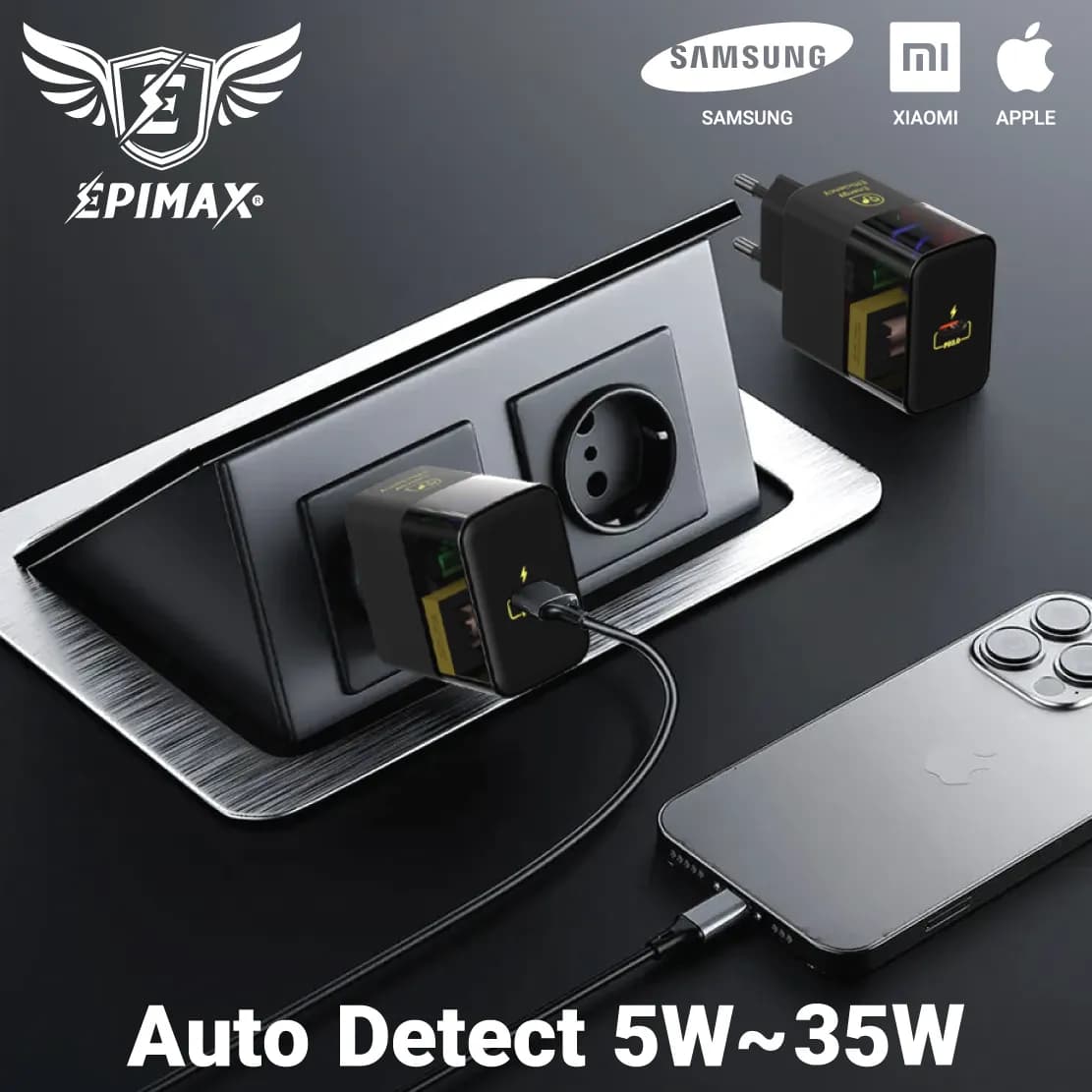 کلگی 35 وات گان سوپرفست EPIMAX مدل EU-152 — تصویر ۶