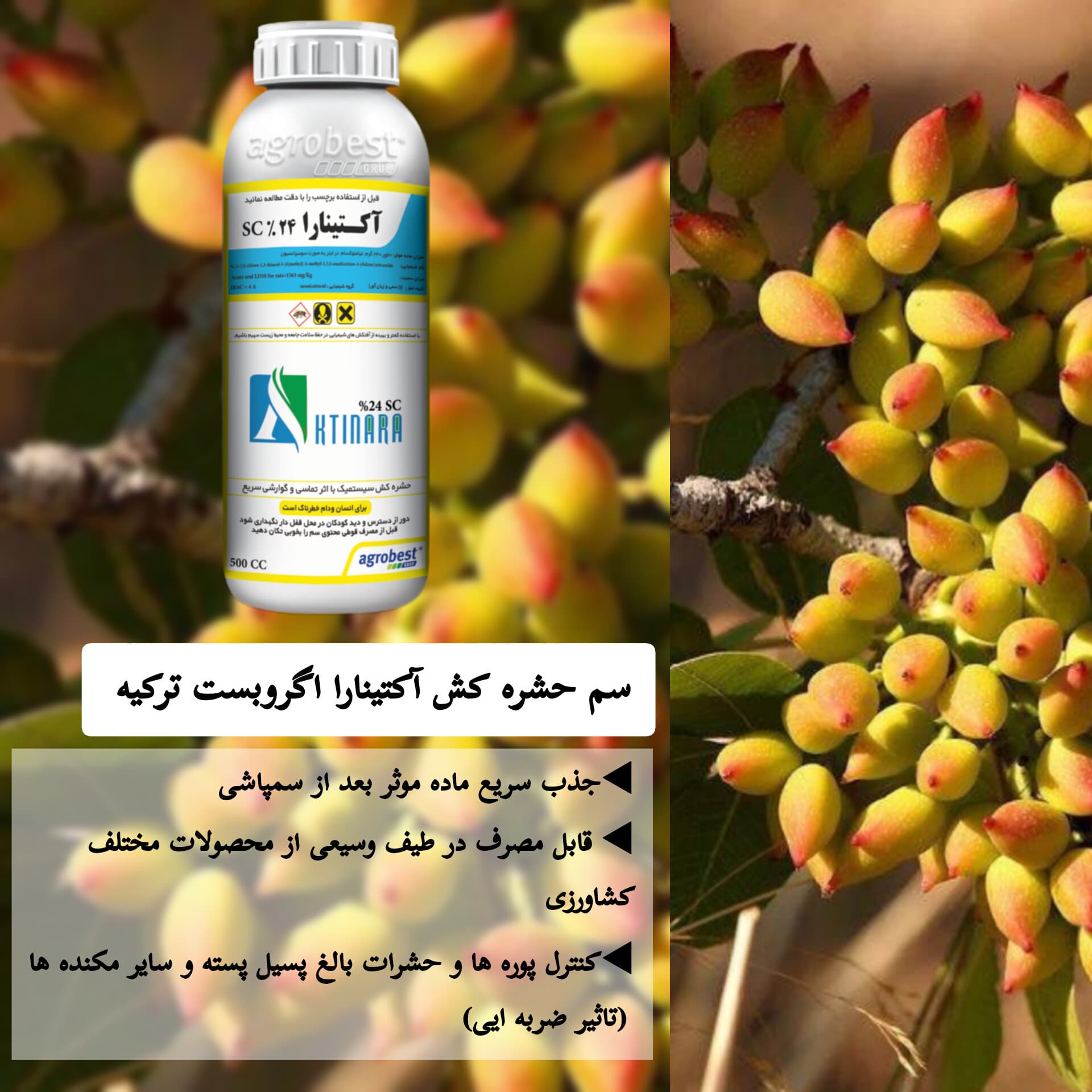 سم حشره‌کش آکتینارا_آکتارا اگروبست ترکیه — تصویر ۵