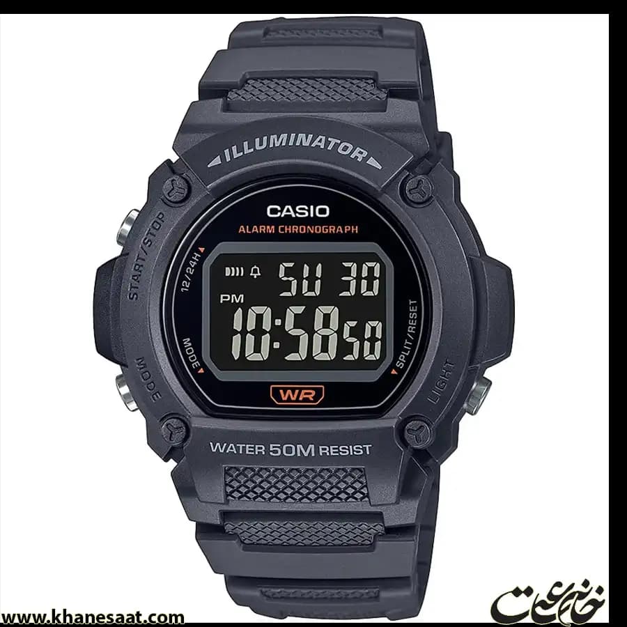 ساعت مچی دیجیتال کاسیو مدل W-219H-8BVDF — تصویر ۷