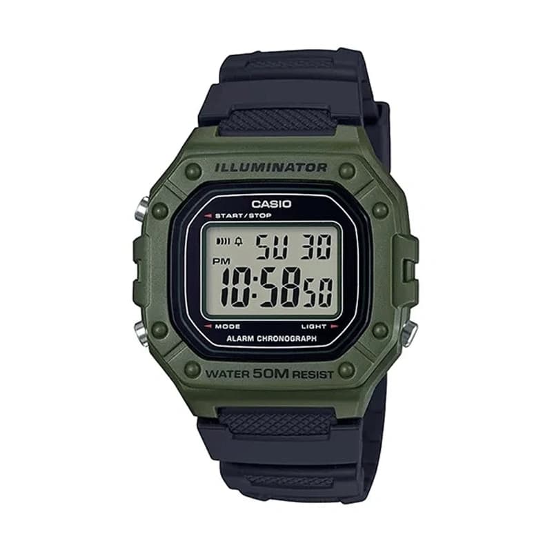 ساعت مچی دیجیتال کاسیو مدل W-218H-3AV — تصویر ۸