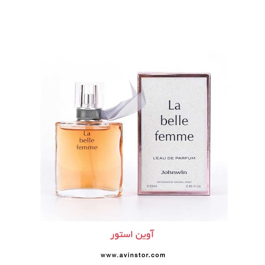 عطر ادکلن زنانه له بل فم لانکوم لاویس ته بل جانوین جکوینز Johnwin La belle femme