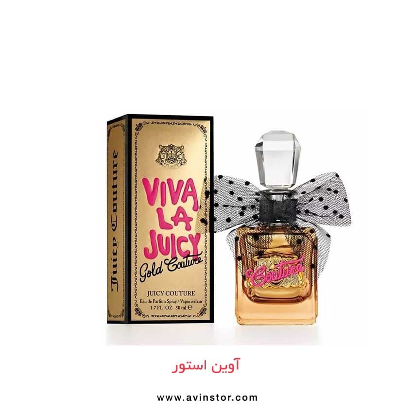 عطر ادکلن زنانه ویوا لا جویسی گلد Juicy Couture Viva la Juicy Gold — تصویر ۲