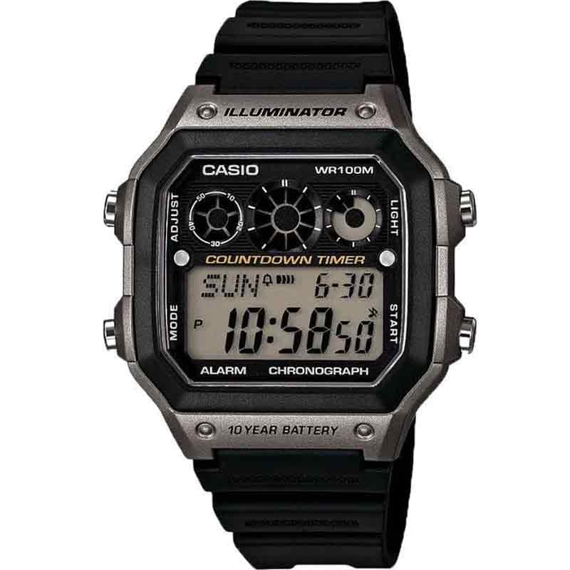 ساعت مچی دیجیتال کاسیو مدل AE-1300WH-8A — تصویر ۲