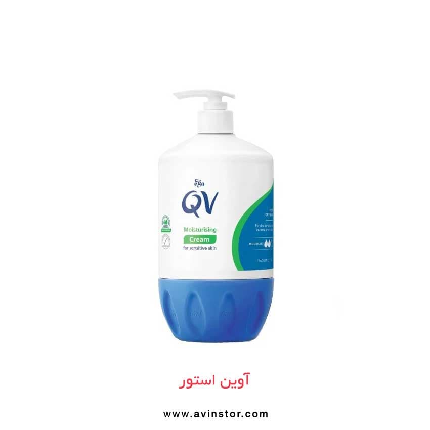 کرم مرطوب کننده کیو ویQV مدل Moderate حجم 500 میلی لیتر — تصویر ۲