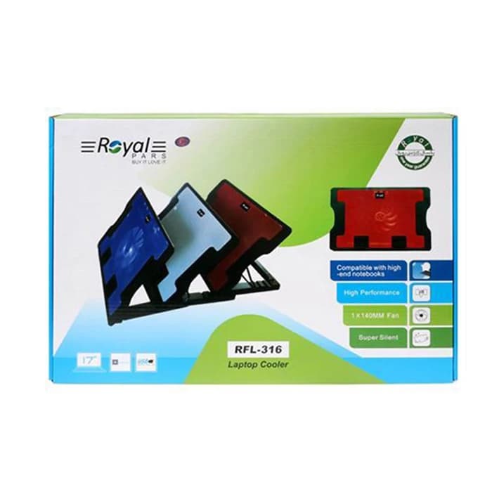 پایه خنک کننده لپ تاپ رویال مدل RFL-316 — تصویر ۳