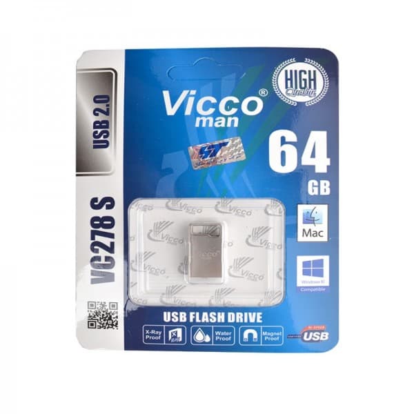 فلش ویکومن (Vicco man) مدل 64GB VC278 — تصویر ۲