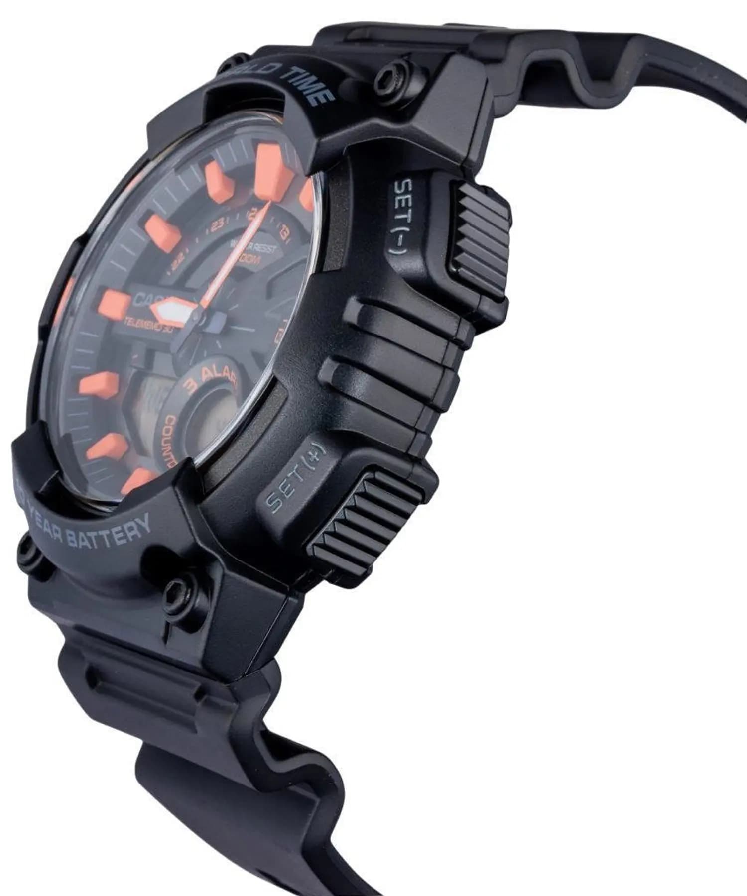 ساعت مچی عقربه ای دیجیتال کاسیو مدل AEQ-110W-1A2VDF — تصویر ۶