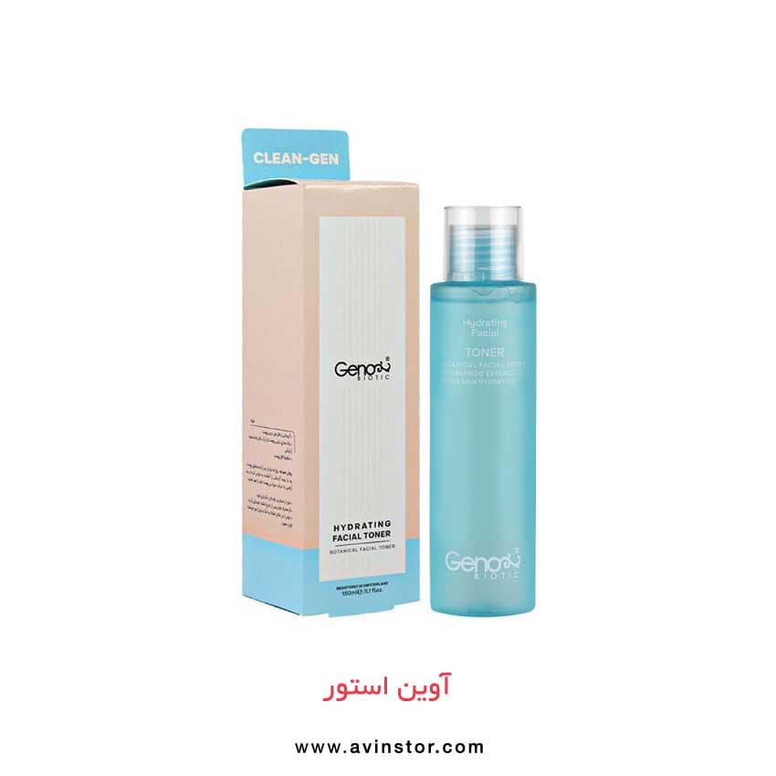 تونر آبرسان صورت ژنو بایوتیک مناسب پوست خشک حجم 150 میل