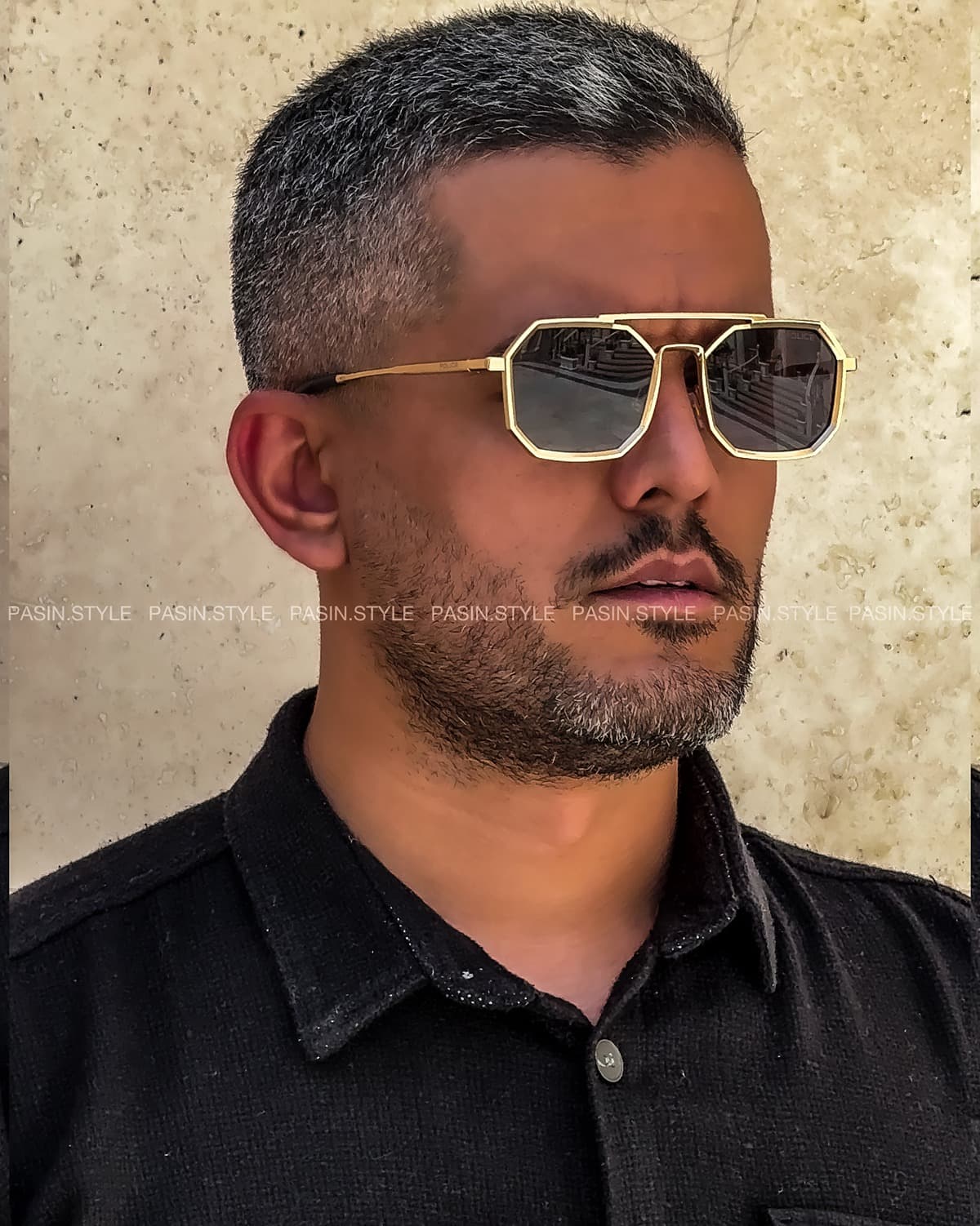 عینک دودی اسپرت پلیس کد ۰۰۰۸۵ — تصویر ۱۲