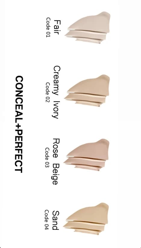 کانسیلر سیوره مدل Conceal +Perfect حجم 15 میلی لیتر شماره02 — تصویر ۴