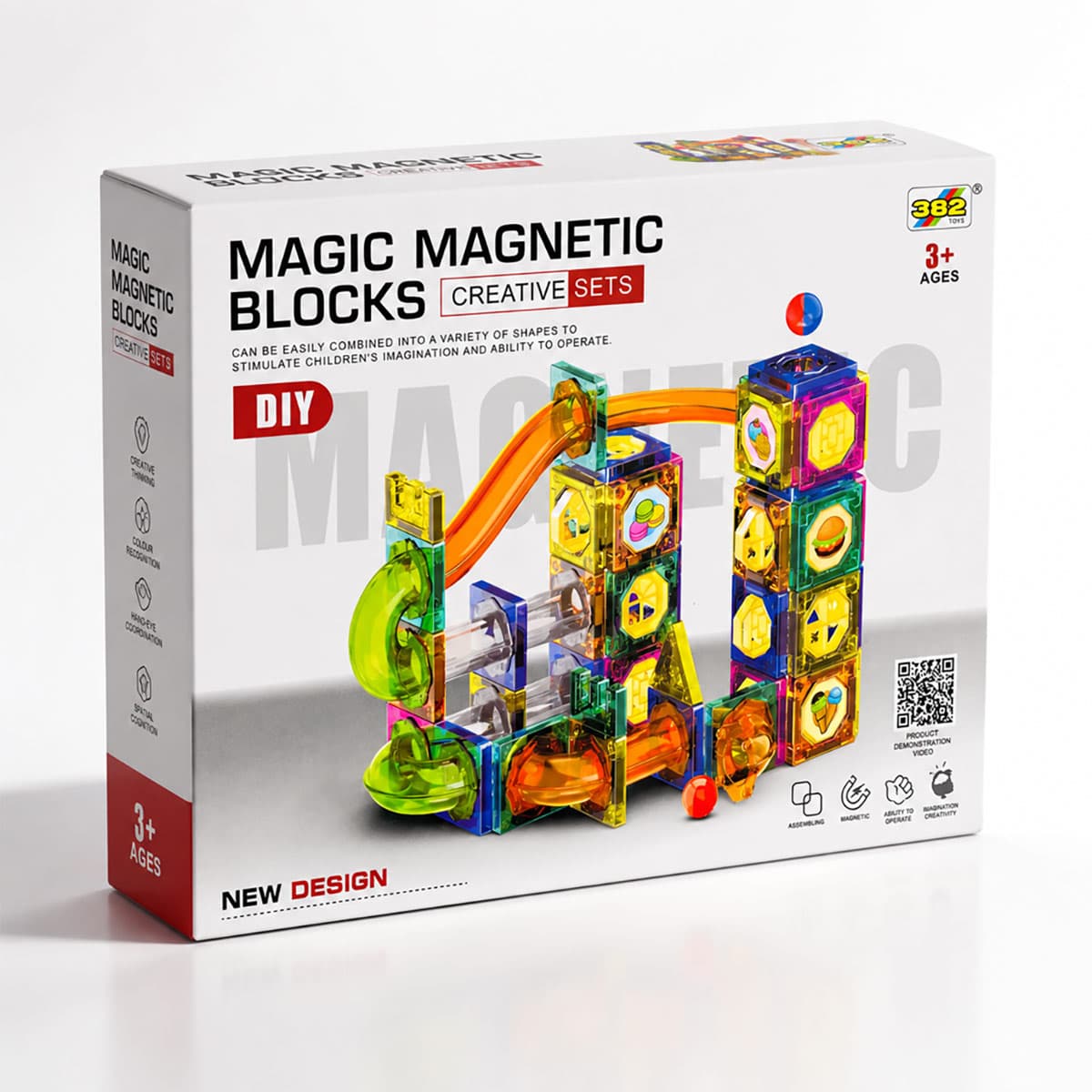بلوک ساختنی مگنتی (Magic Magnetic Blocks) کد 0076 فروش قسطی — تصویر ۸