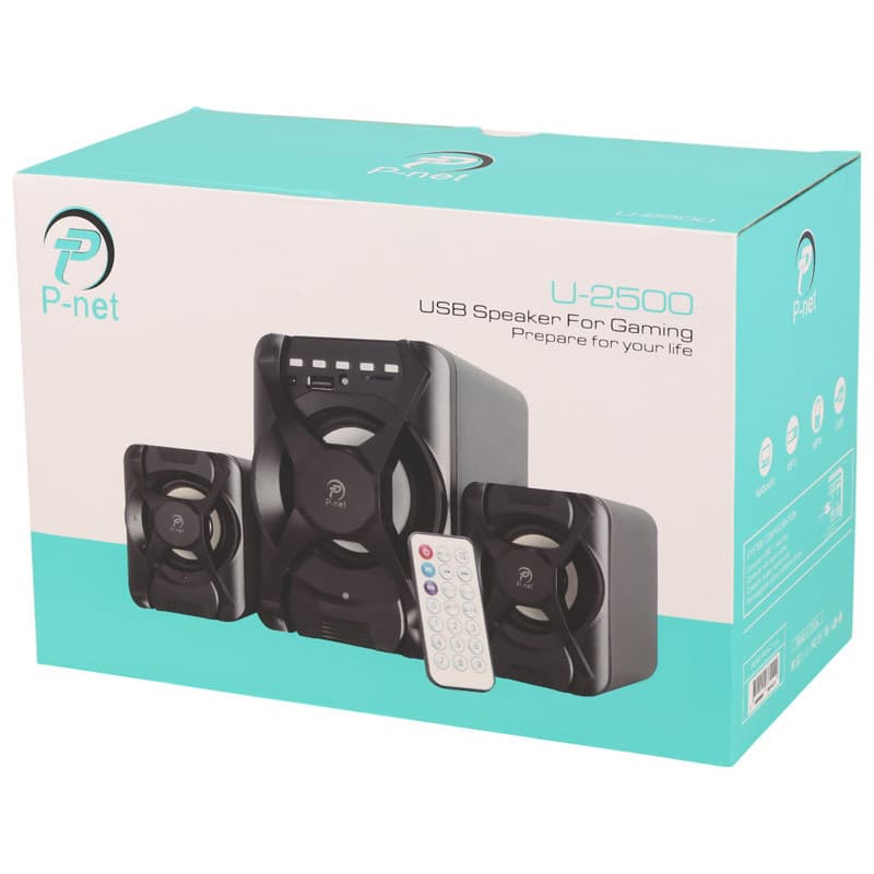 اسپیکر دسکتاپ کیسونلی مدل U-2500BT — تصویر ۴