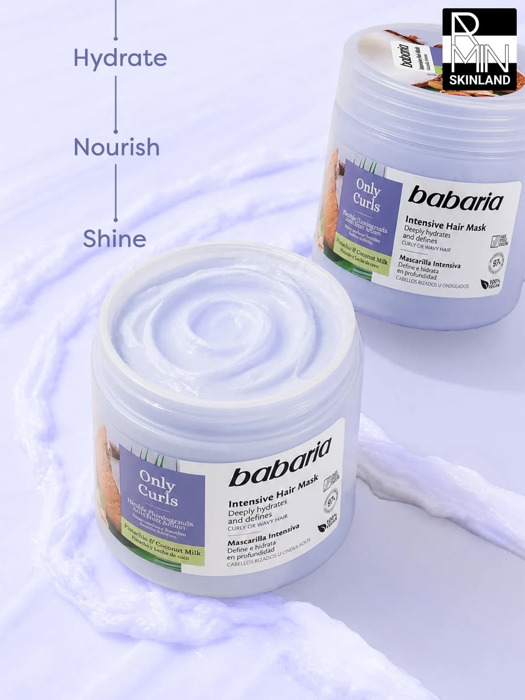 ماسک مو فر باباریا مدل ONDAS &RIZOS حجم 400ml — تصویر ۸
