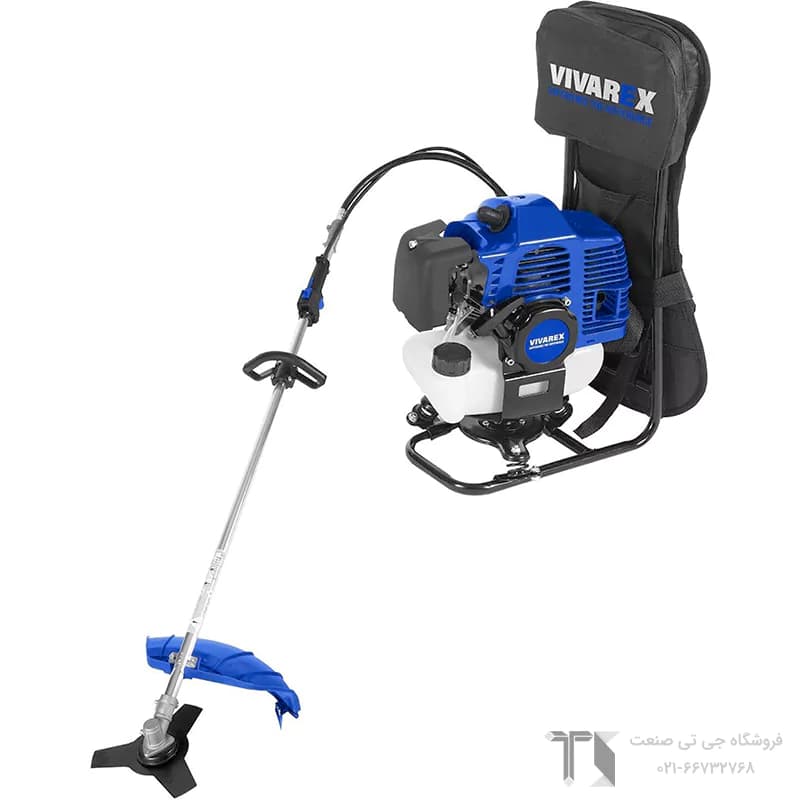 علف زن بنزینی کوله ای ویوارکس مدل VR5215-BCP