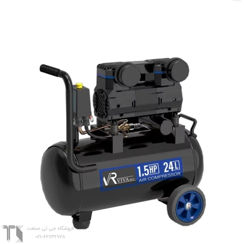 کمپرسور باد 24 لیتری ویوارکس مدل VR2415-SS — تصویر ۳