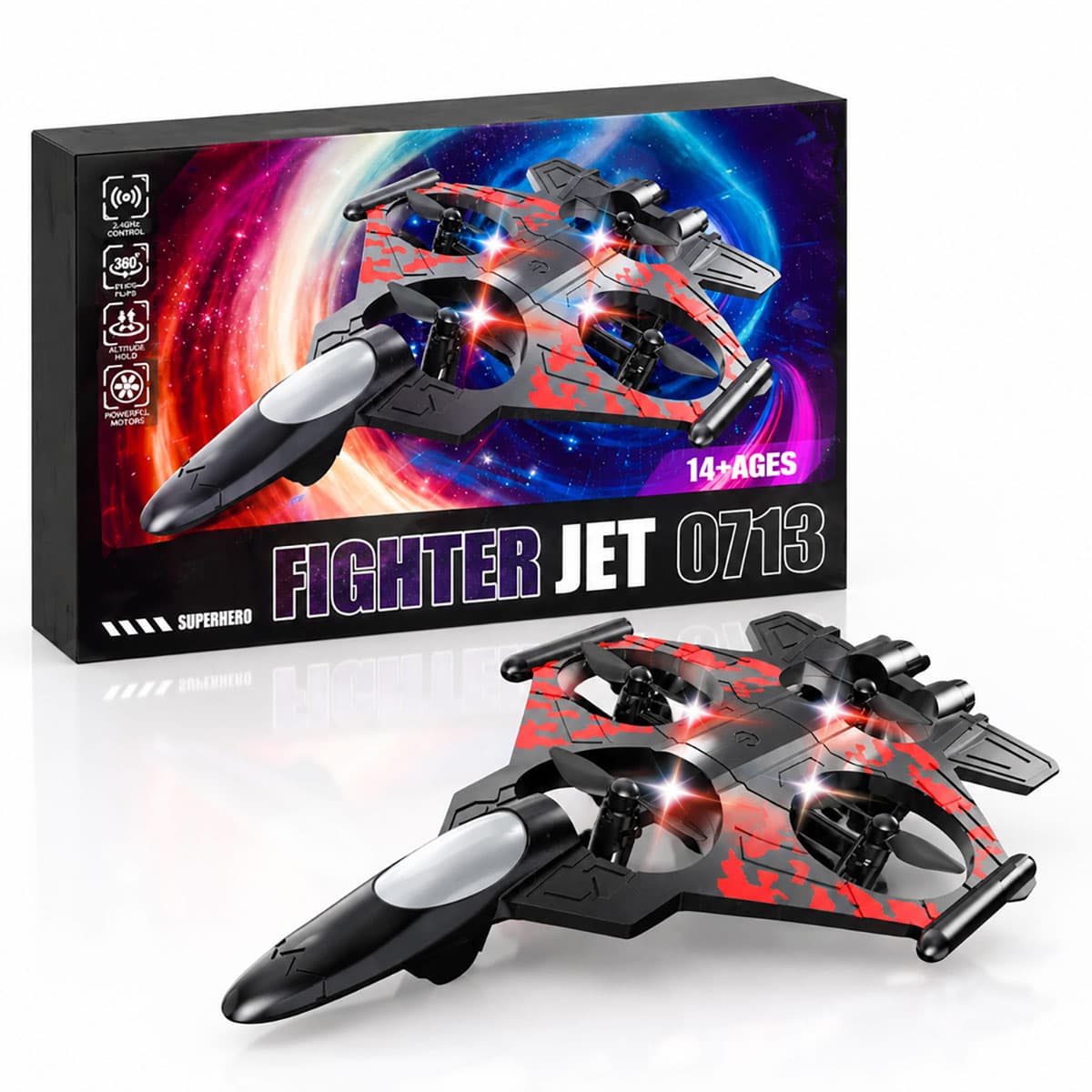 کوادکوپتر طرح جت جنگنده مدل FIGHTER JETکد DK5 قسطی — تصویر ۸