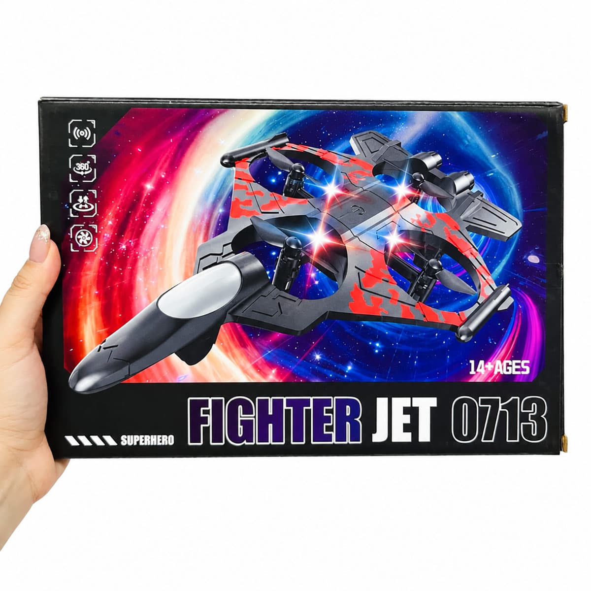 کوادکوپتر طرح جت جنگنده مدل FIGHTER JETکد DK5 قسطی — تصویر ۵