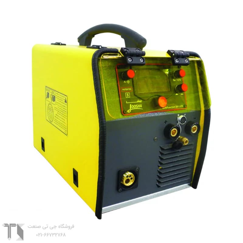 دستگاه جوش اینورتر 200 آمپر تک فاز Multi Function 201 LCD گام الکتریک جوشا