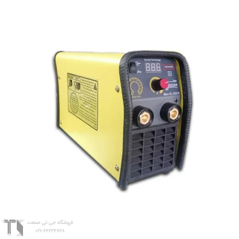 اینورتر جوشکاری گام الکتریک جوشا 250 آمپر مدل Mini EL 252 D — تصویر ۴