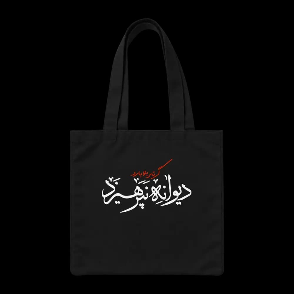 توت بگ پارچه ای گر تیر بلا بارد دیوانه نپرهیزد — تصویر ۲