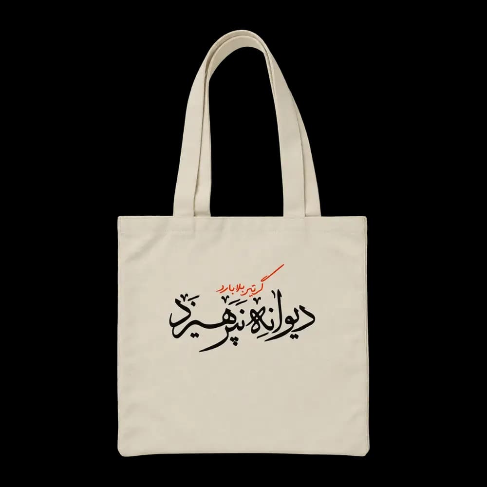 توت بگ پارچه ای گر تیر بلا بارد دیوانه نپرهیزد