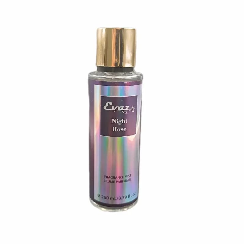 بادی اسپلش زنانه ایواز مدل نایت رز Night Rose حجم 260 میلی لیتر