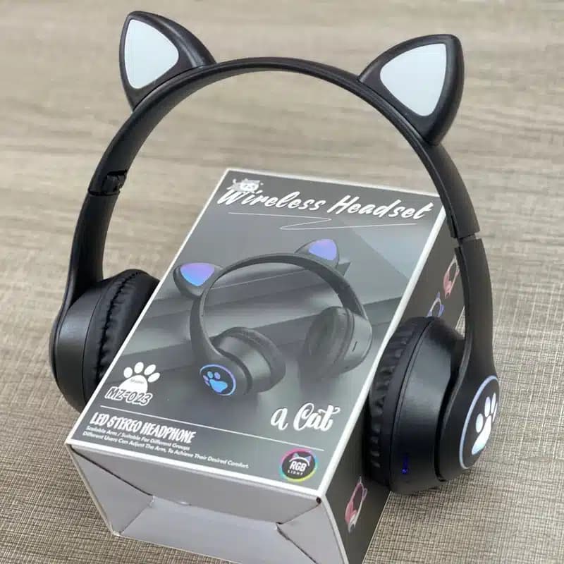 هدفون بلوتوثی MZ-23 دارای RGB — تصویر ۶
