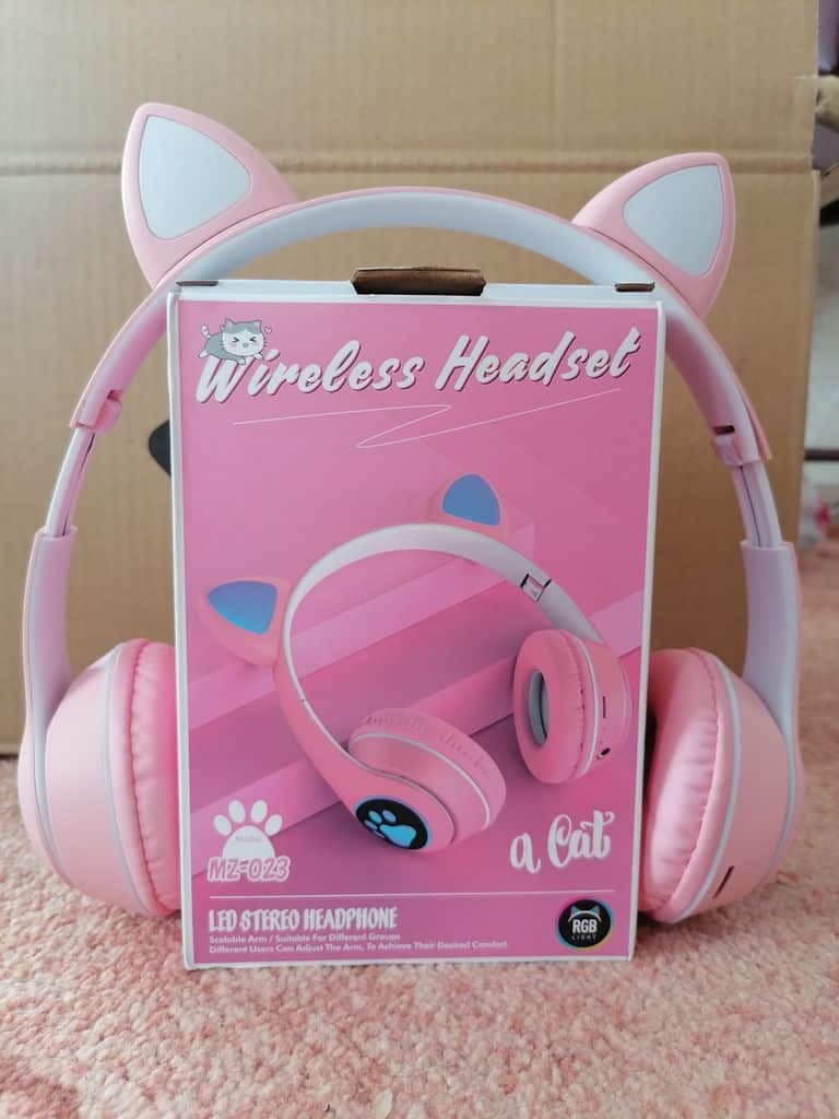 هدفون بلوتوثی MZ-23 دارای RGB — تصویر ۲