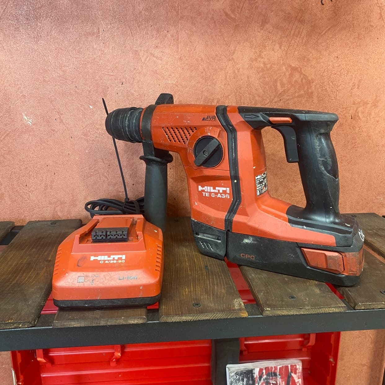 دریل بتن کن 4 کاره هیلتی مدل Hilti TE 6-A36 استوک — تصویر ۵