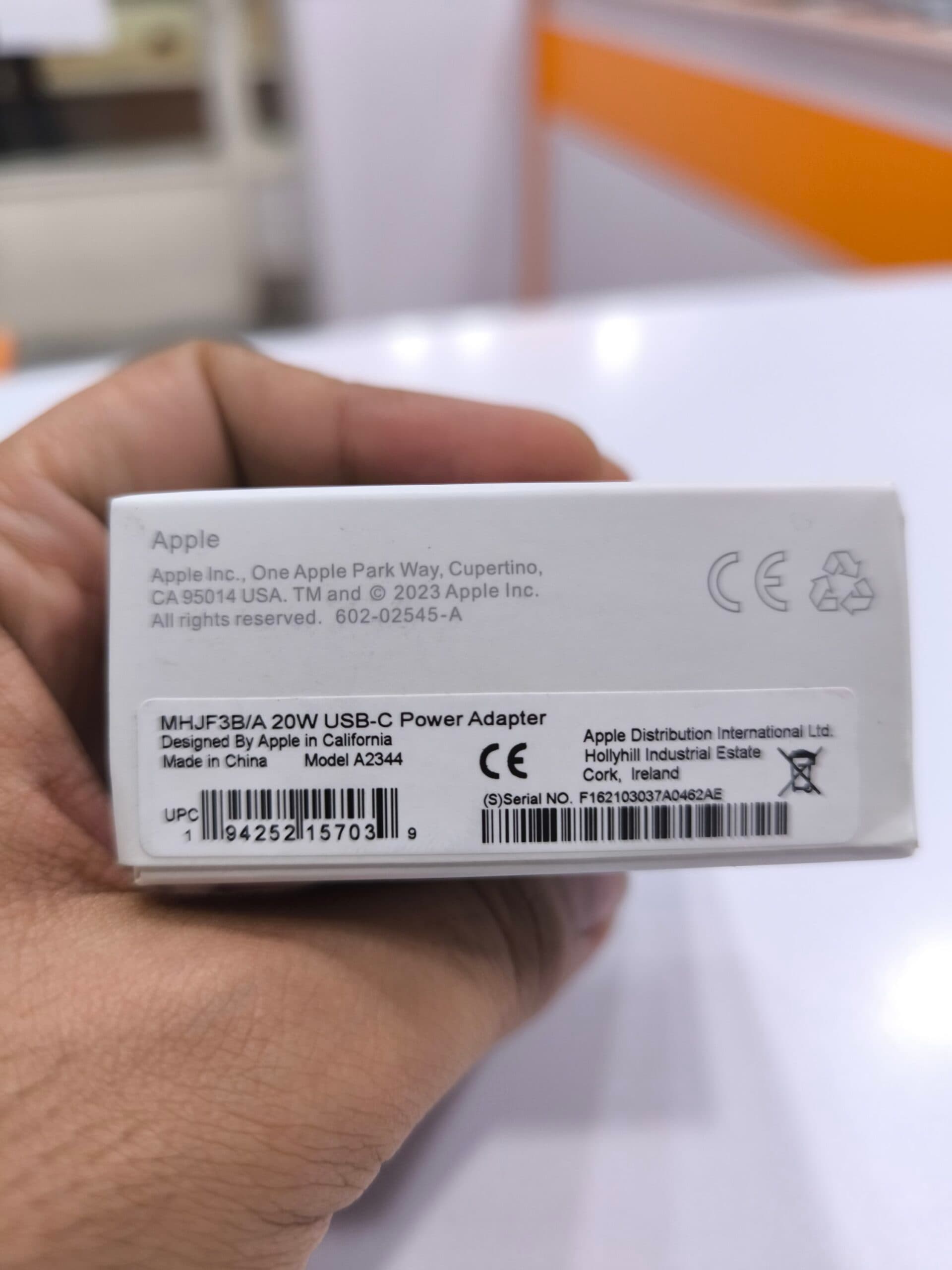 شارژر 20 وات اصل اپل/ Apple 20W Power Adapter Orginal — تصویر ۷