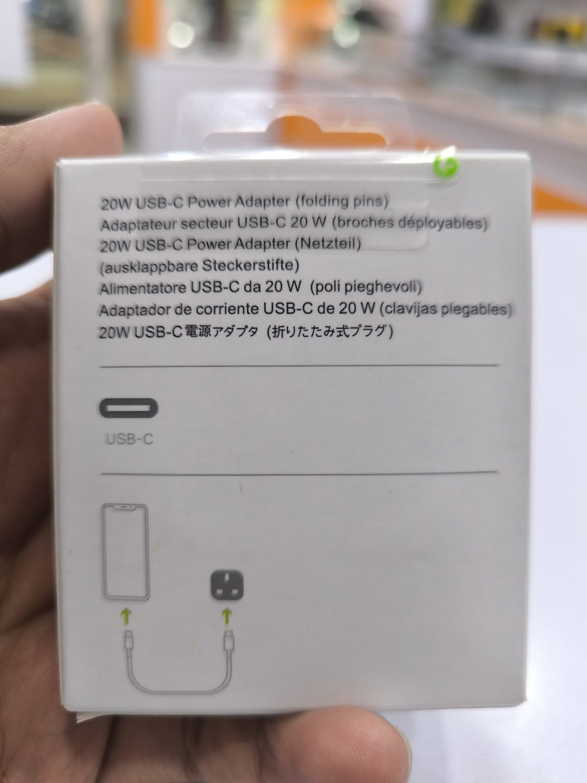 شارژر 20 وات اصل اپل/ Apple 20W Power Adapter Orginal — تصویر ۵