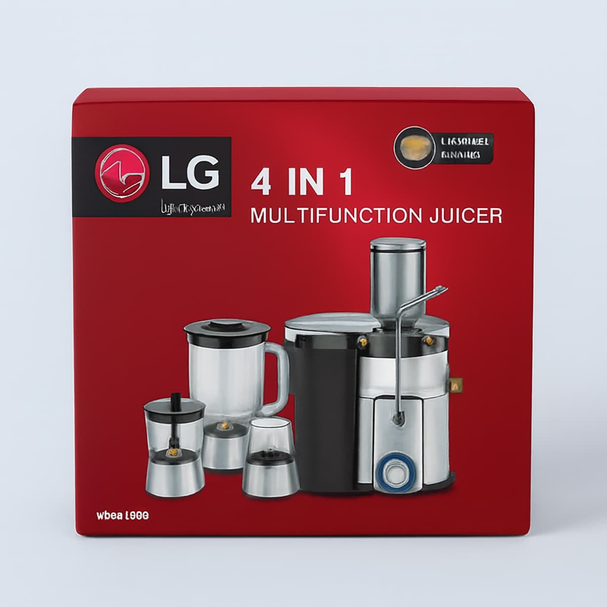 آبمیوه‌گیری چهارکاره ال‌جی مدل LG-003 — تصویر ۶