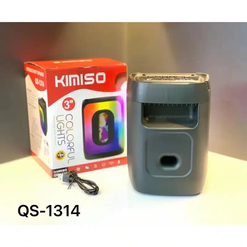 اسپیکر بلوتوثی Kimiso QS-1314 — تصویر ۵